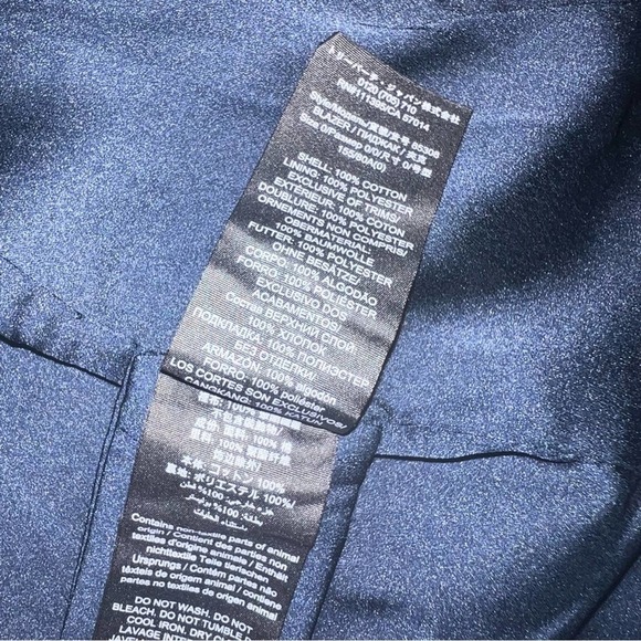 Tory Burch Raw Denim Blazer - Picture 9 of 9